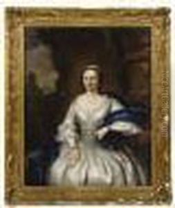 Portrait D'une Elegante by Tibout Regters