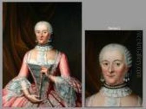 Portrait Einer Dame by Tibout Regters