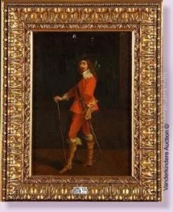 Portrait En Pied D'un Roi D'angleterre by Theodore Reh