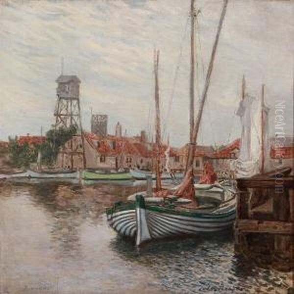 Summer Day At Dragor Harbour - view 1