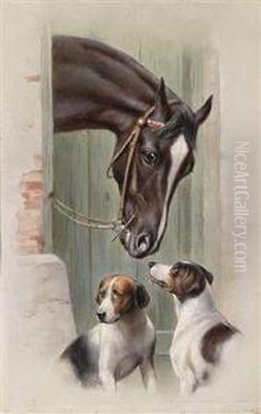 Visit To The Stable - view 1