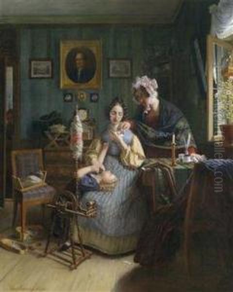 Listening To The Spinning Woman - view 1