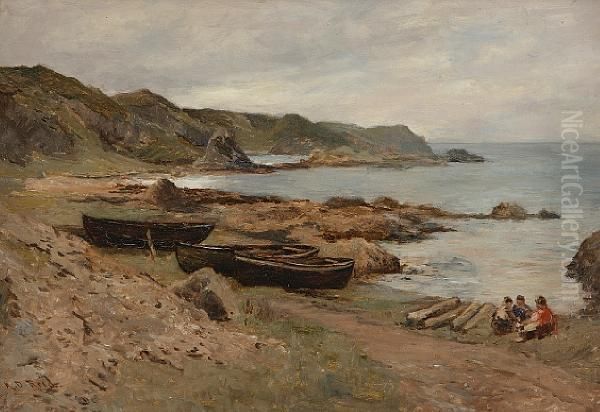 An Aberdeenshire Cove - view 1