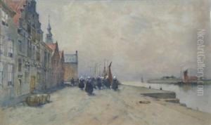Little Dutch Harbour by Archibald David Reid