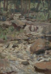 The Trout Brook by George Agnew Reid