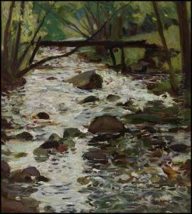 The Brook by George Agnew Reid