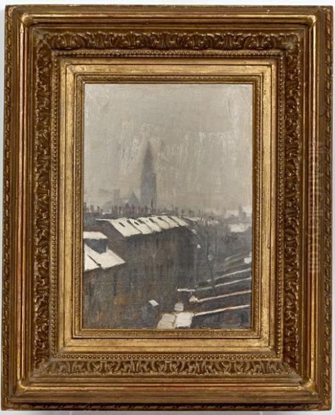 Duke Street Under Snow - view 1