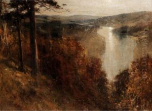 View Of The River Spey From Tomanurie Hut by George, Sir Reid