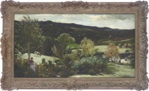Glen Ashdale, Arran by John Robertson Reid