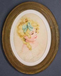 Portrait Of Child by Robert Reid
