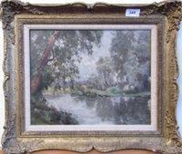 Sunlit River - view 1