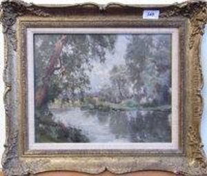 Sunlit River by Robert Payton Reid