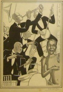 The Jazz Band by Robert Payton Reid