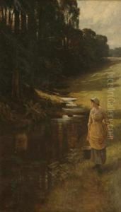 A Woodland Stroll by Samuel Reid