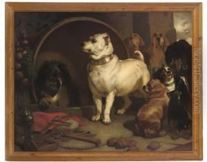 Alexander And Diogenes by John Lewis Reilly