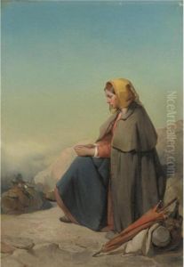 Il Riposo Della Vivandiera by Giuseppe Reina