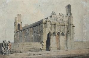The Chantrey Chapel Of St Mary's On The Bridge, Over The Calder At Wakefield