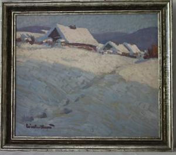 Verschneiter Harzort - view 1