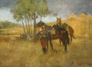 Lovasjaror by Ede Lengyel Reinfuss