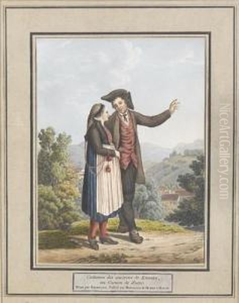Costumes Des Environs De Knonau,/au Canton De Zuric - view 1