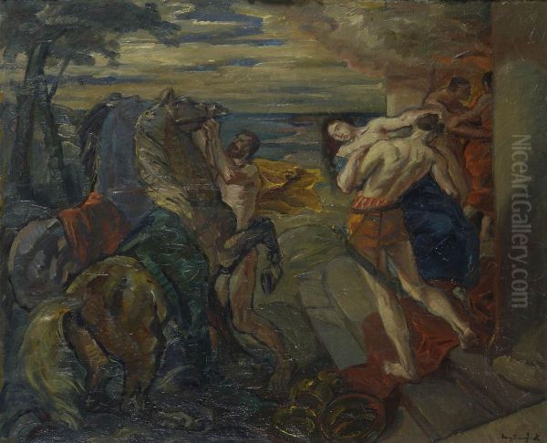 Raub Der Tochter Des Leukippos - view 1