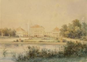 Blick Auf Schloss Nymphenburg