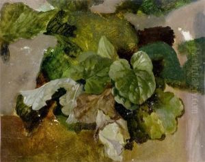 Plant Study by Louis, Ludwig Reinhardt
