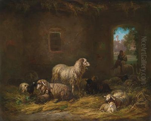 Sheepin A Stable - view 1