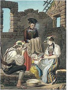 Swiss Costumes by Joseph Reinhart