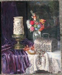 Still Life Of A Casket