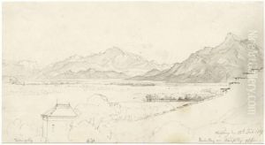 Blick Vom Monchsberg Aufs Salzburger Land