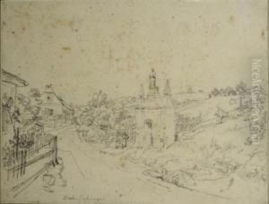 Landscape Study by Friedrich Philipp Reinhold