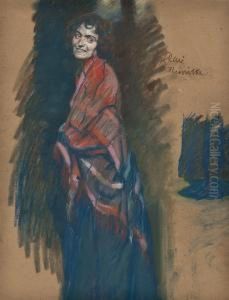 Damenportrait by Rene Reinicke