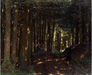 Waldinneres by Rene Reinicke