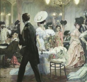 Beim Maskenball by Rene Reinicke
