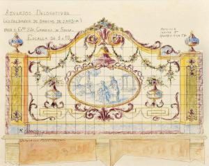 Painel De Azulejos - Quinta Dos Peios - Olivais