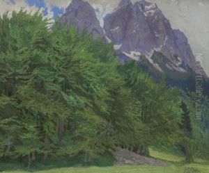 Buchen Bei Hammersbach by Carl Reiser