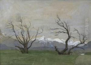 Vorgebirgslandschaft by Carl Reiser