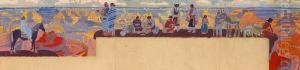 Grand Canyon Mural Sketch by Winold Reiss