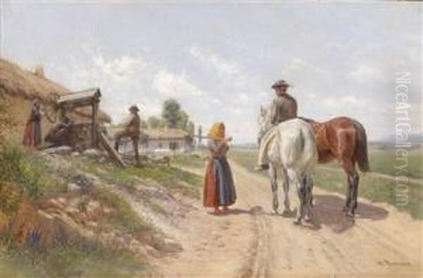 Encounter Outside The Village - view 1