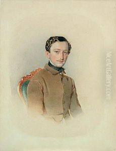 Portret Mlodego Czlowieka by Alojzy Rejchan