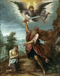 The Sacrifice Of Isaac by Gaspar Rem