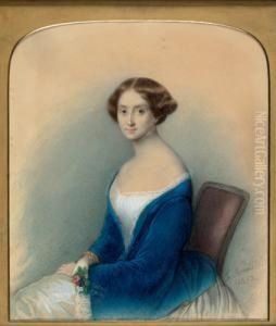 Ritratto Di Gentildonna by Friedrich Remde