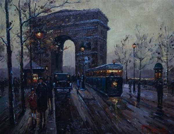 L'arc De Triomphe - view 1