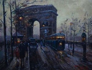 L'arc De Triomphe by Paul Renard