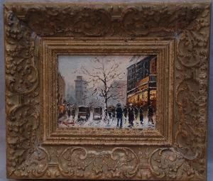 Paris Street Scene by Paul Renard
