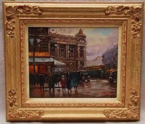 Paris Street Scene by Paul Renard