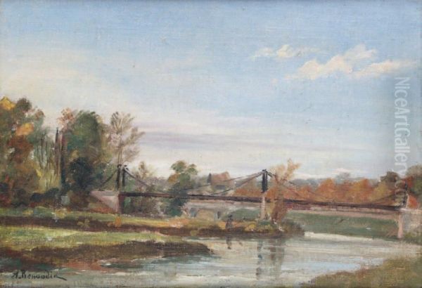Pont Suspendu Sur La Riviere - view 1