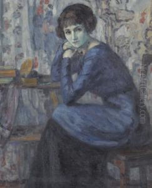 Dame En Bleu - view 1