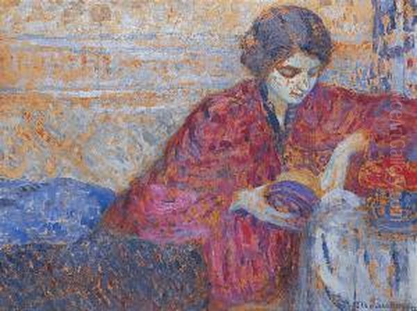 Femme Sur Le Canape - view 1